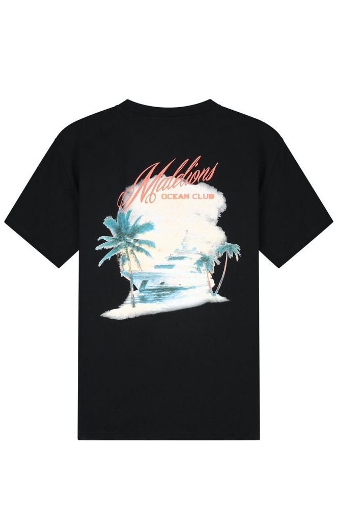 MEN YACHT T SHIRT MM1 HS25 57 900 BLACK